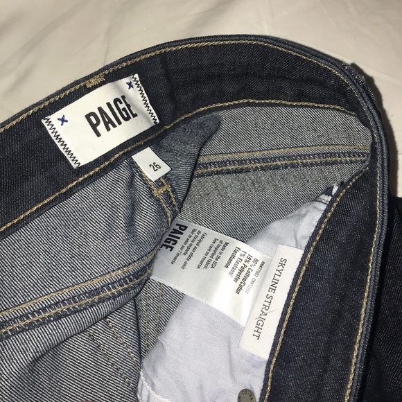 Paige Skyline Straight Jeans Size 26 - Picture 3 of 3